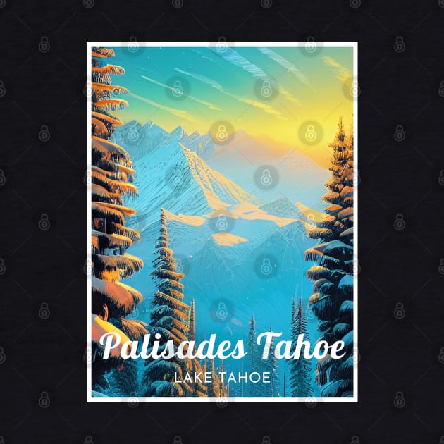 Palisades Tahoe Lake Tahoe Ski by UbunTo